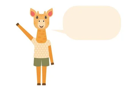 Giraffe Stock Illustration