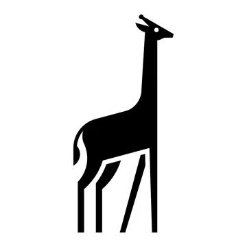 Giraffe Logo Stock Illustration