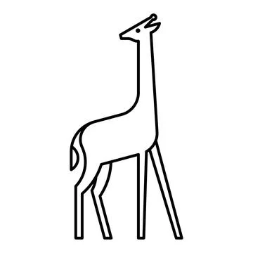 Giraffe Logo Stock Illustration