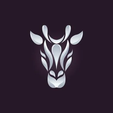 Giraffe logo vector Stock Illustration