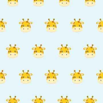 Giraffe pattern. Stock Illustration