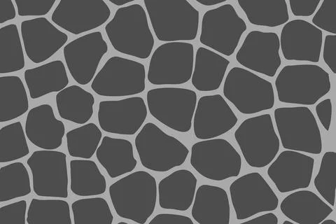 Giraffe Pattern Illustration Stock Illustration