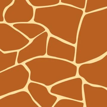 Giraffe seamless pattern Stock Illustration