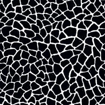 Giraffe skin color seamless pattern with fashion animal print for continuous Stock Illustration