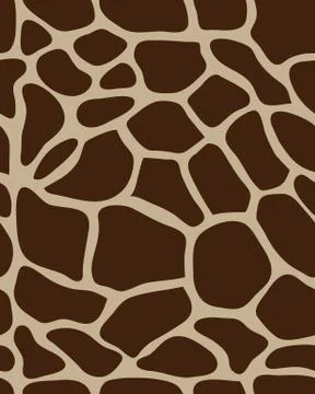  giraffe skin pattern Stock Illustration