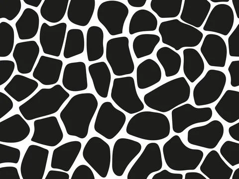 Giraffe skin texture 스톡 일러스트