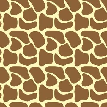 Giraffe style pattern Stock Illustration