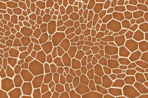 Giraffe texture pattern brown burgundy white safari jungle Stock Illustration