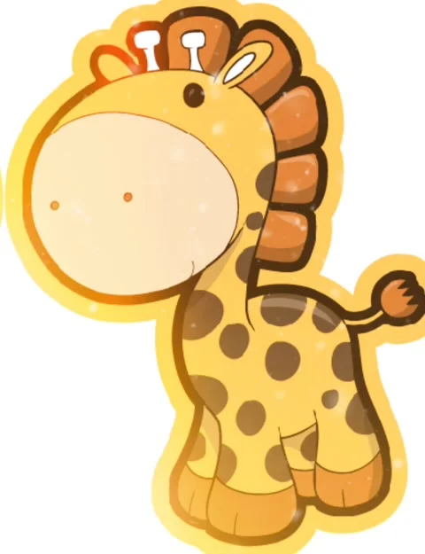 Giraffe Vector Animation Video stock 277246220