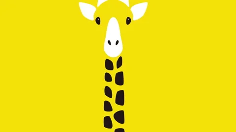 Giraffe Vector Footage Full Hd Resolution, Shaking Head Stock Footage 179494121