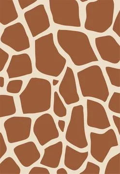 Giraffe vector seamless vector Stock Illustration