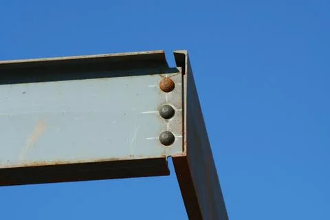 Girder and rivets Stock Photos
