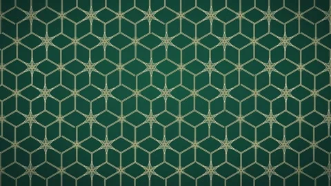 Girih Strapwork Islamic Interlace Pattern with Flowing Lines Видео 346990199