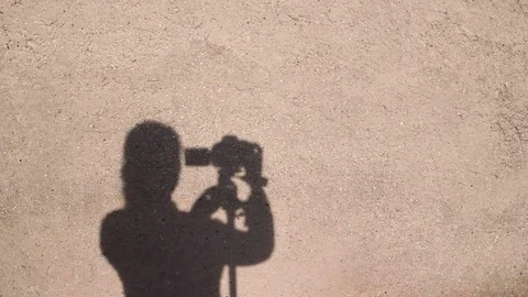 Girl And Camera Stock Footage 73818441