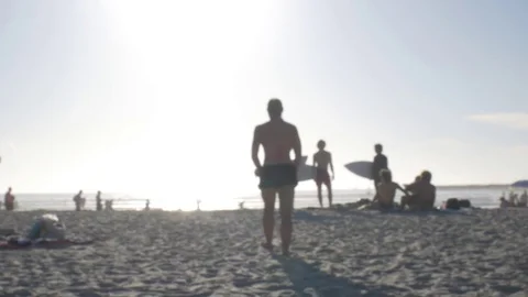 Girl At The Beach Stockbeeldmateriaal 123452413