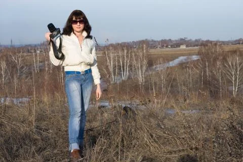 The girl with the camera Photos