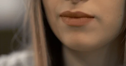 Girl close-up Stock Footage 121593905