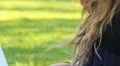 Girl on Computer HD Footage