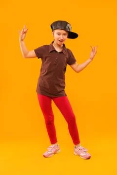 Girl dancer Stock Photos