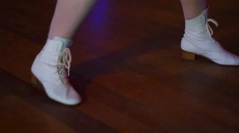 Girl dancing Stock Footage 1100474