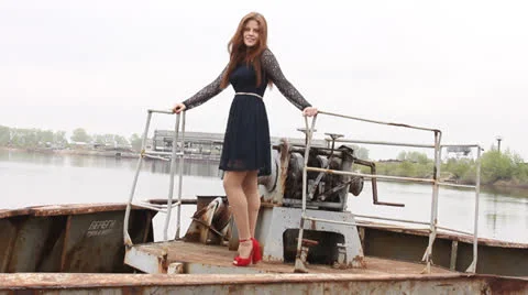 Girl dancing Stock Footage 24899553