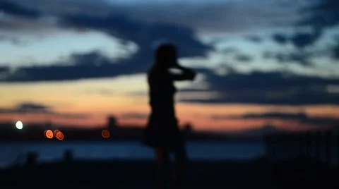 Girl dancing Stock Footage 55079356