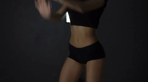 Girl is Dancing Video stock 67462670