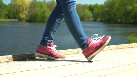 Girl dancing Stock Footage 89954385