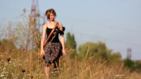Girl dancing step, step dancer Stock Footage 26726557
