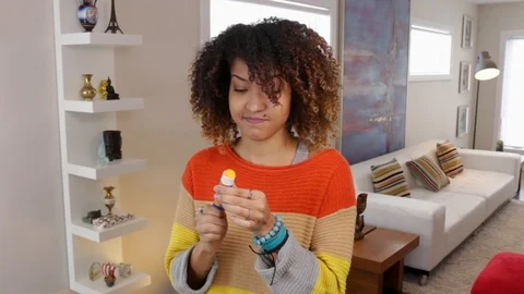 Girl Eats Cheese From A Glue Stick Видео 87854251