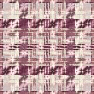 Girl fabric background pattern, cell textile seamless texture. Delicate pla.. Illustrazione stock