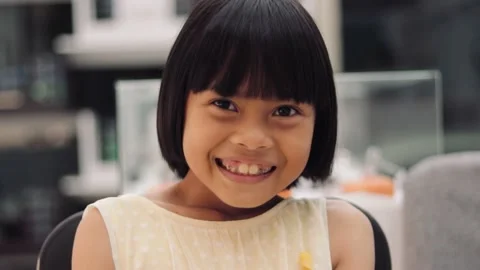 Girl face in close-up. Stock Footage 224431307