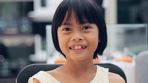 Girl face in close-up. Stock Footage 224431353