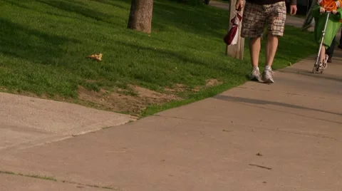 Girl falling Stock Footage 8556472