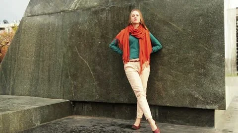 Girl 库存影片 12268989