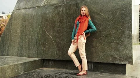 Girl Video stock 12269025