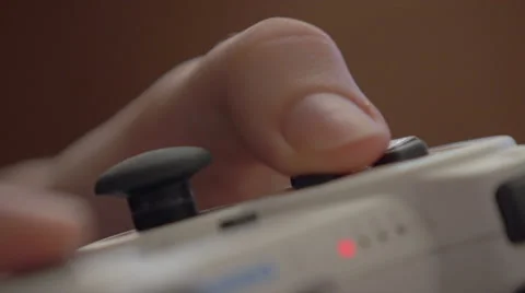 Girl gamepad controller 動画素材 46639501