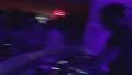 Girl, guy and many people dancing in nightclub, dj playing. Drive and emotions. HD Footage