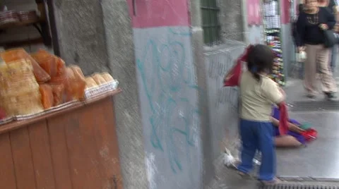 Girl HomeWork 2 Stock Footage 1060734