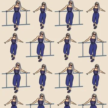 Girl Stock Illustration