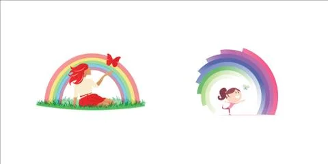 Girl illustration, vector Stock Illustration