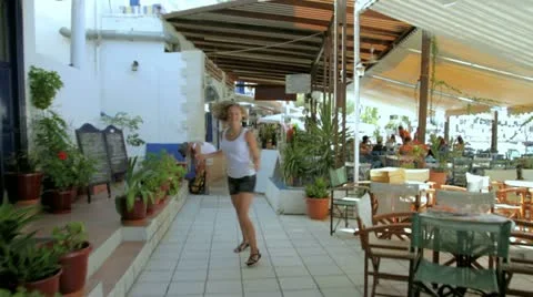 Girl jumping Stock Footage 10855226