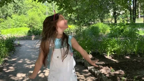 Girl learning to dance online Stock Footage 238625422