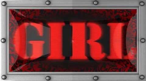 Girl on led Видео 8692793