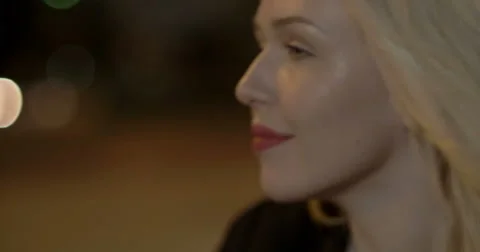 Girl looking at the camera Video stock 53141179