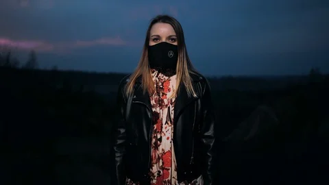 The girl is looking to the camera 스톡 동영상 128810253