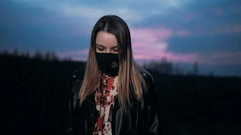 The girl is looking to the camera 스톡 동영상 128810426