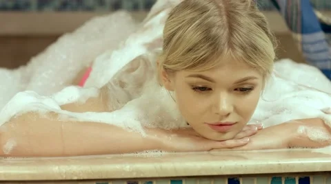 Girl on massage in the hammam Stock Footage 59100419