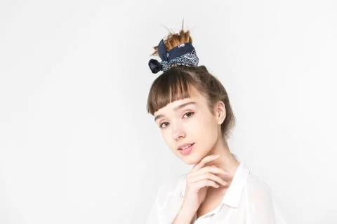 Girl model Stock Photos