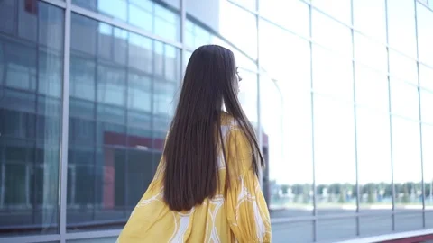 Girl model posing Video stock 110607938